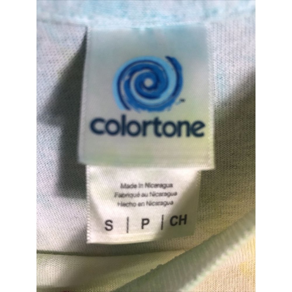 Tie Dye Pastel Colors Hawaiian T-Shirt Unisex Adult Size Small Color Tone Tag - Picture 2 of 11